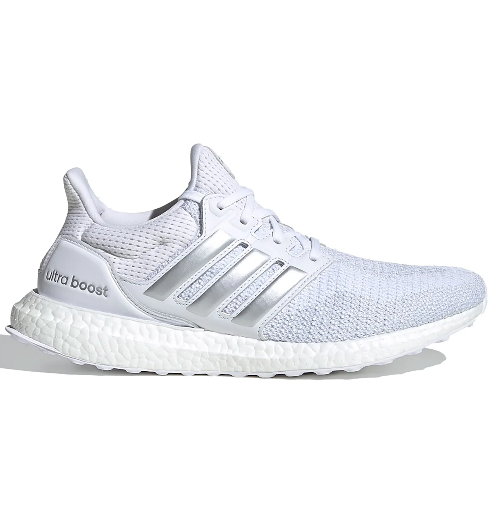 Adidas ultra boost silver top metallic