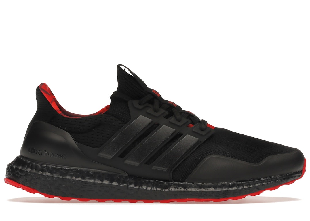 Pre-owned Adidas Originals Adidas Ultra Boost Dna Lunar New Year (2022) In Core Black/core Black/scarlet