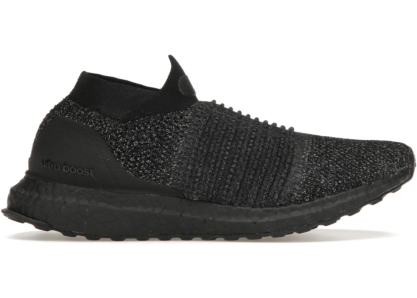 adidas Ultra Boost Laceless Mid Triple Black Men's BB6222 US