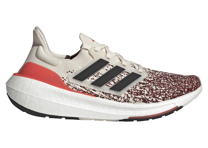 adidas Ultra Boost Light Chalk Bright Red Gradient