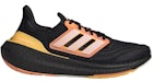 adidas Ultra Boost Light Core Black White Tint Screaming Orange
