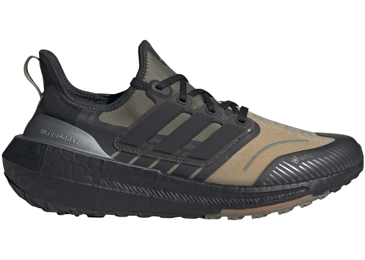 adidas Ultra Boost Light Gore-Tex Preloved Yellow Core Black Olive ...