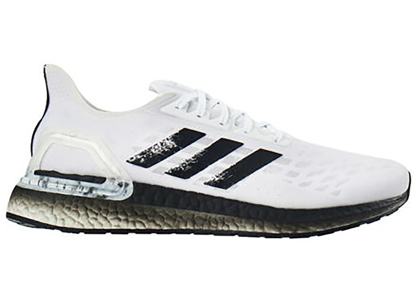 Mens black and sales white ultra boost