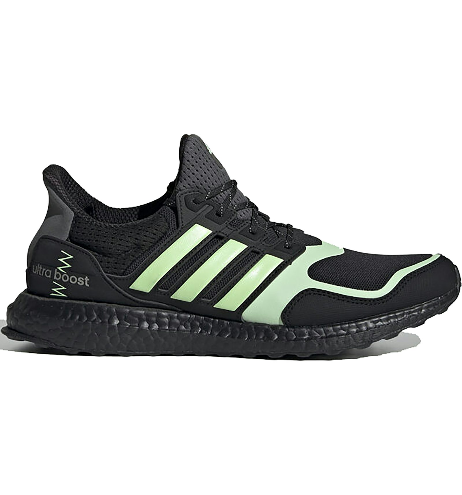 Adidas ultra boost green 2025 black