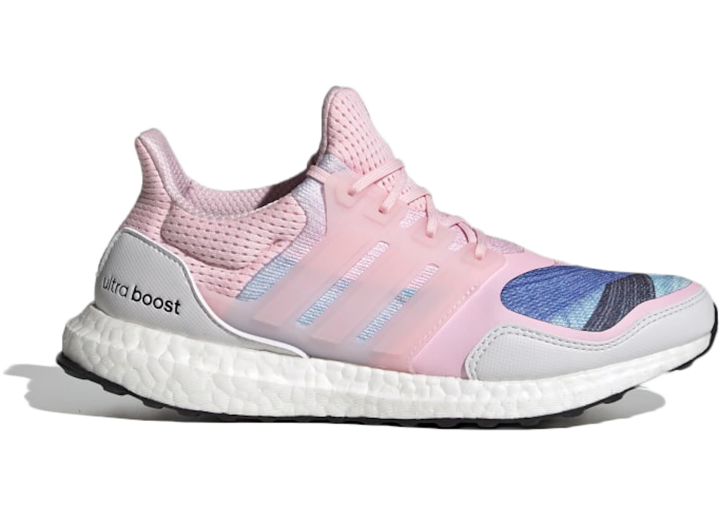 Pink and blue ultra boost shop