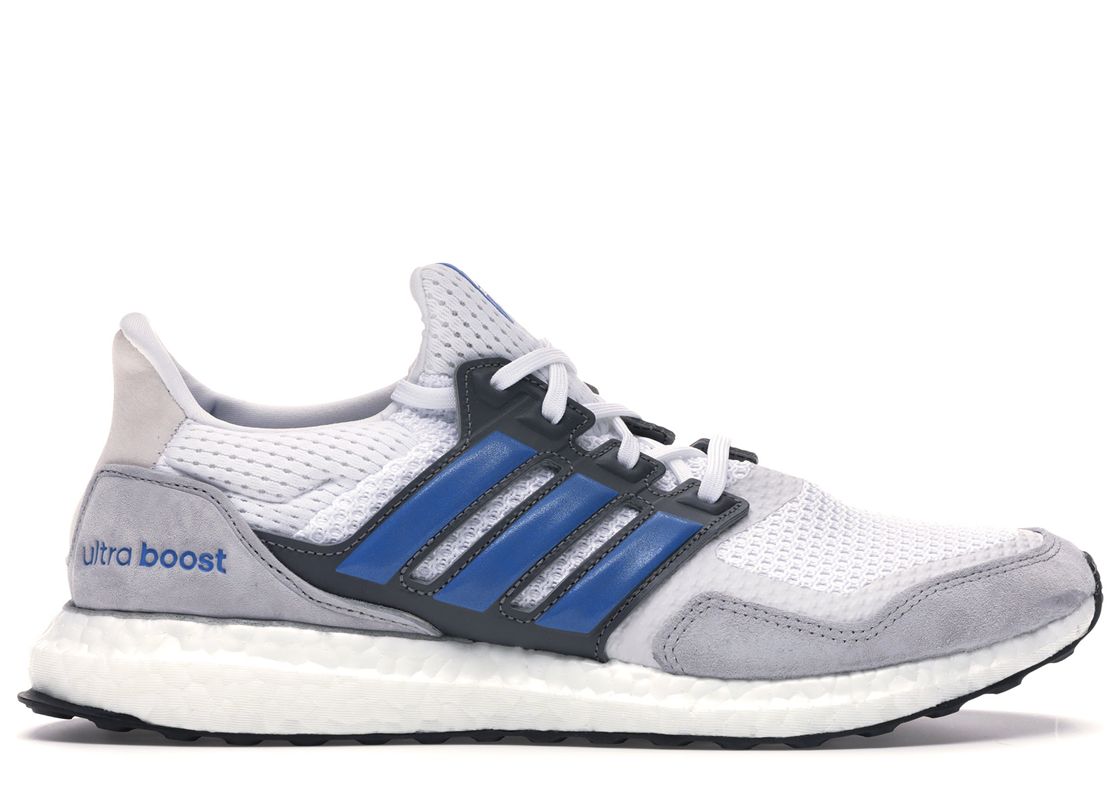 blue and white ultra boost