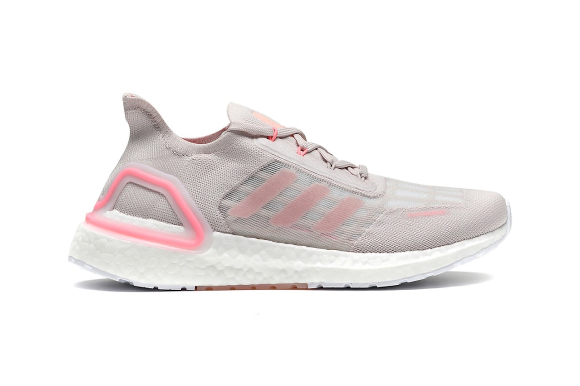 Pre-owned Adidas Originals Adidas Ultra Boost Summer.rdy Echo Pink (women's) In Echo Pink/light Flash Red/cloud White