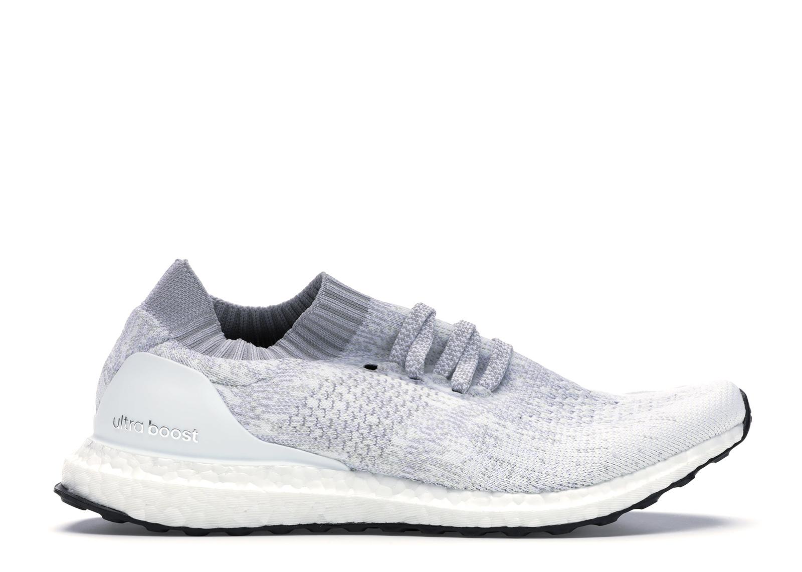ultra boost uncaged white silver