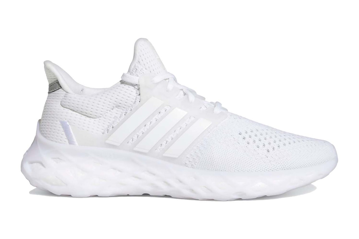 Pre-owned Adidas Originals Adidas Ultra Boost Web Dna Cloud White Grey In Cloud White/cloud White/grey One
