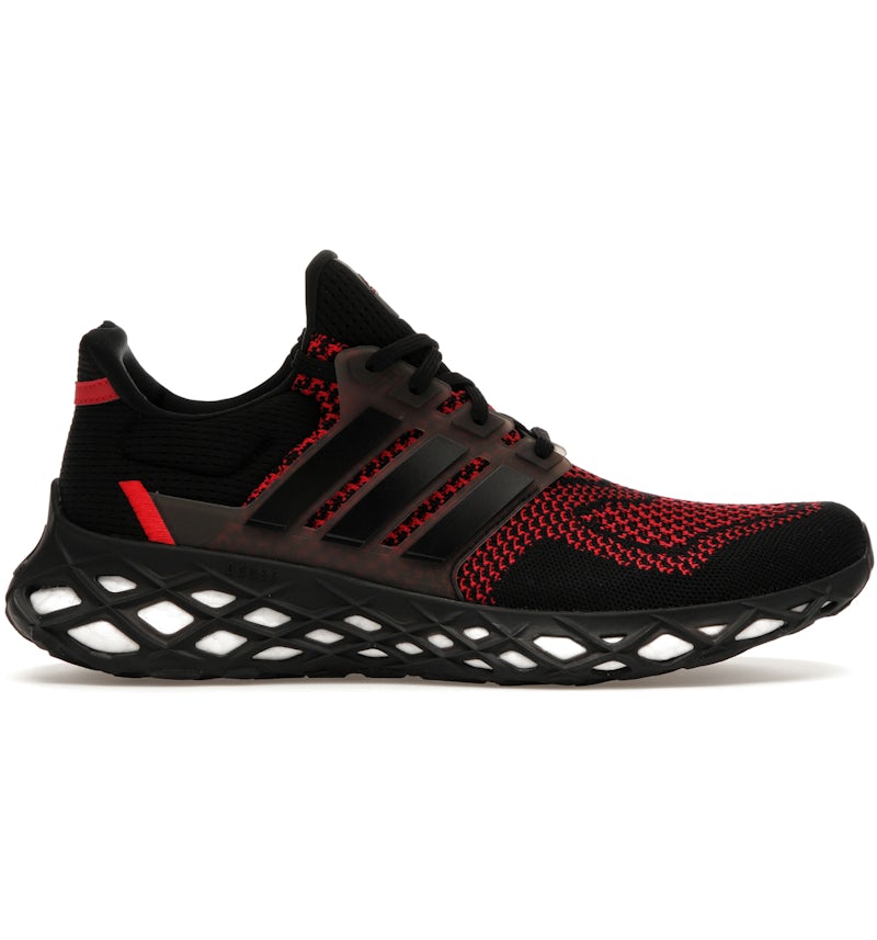 HOT Running Shoes Ultra Boost Red And Black Shoe Ultra Boost