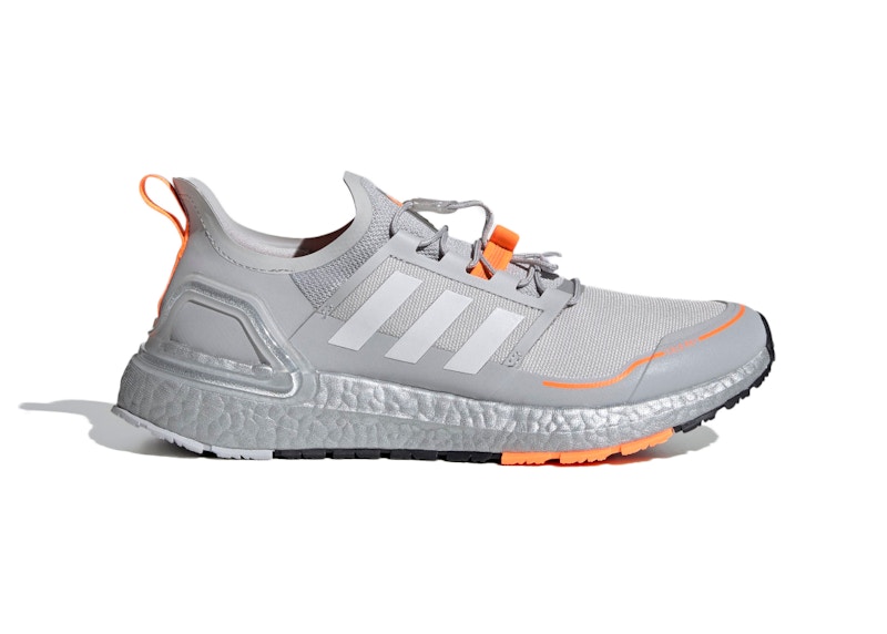 Ultra boost grey shop carbon active orange