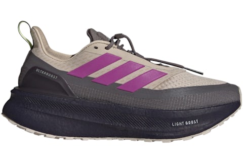 adidas Ultra Boost Wonder Beige Purple Burst Charcoal (Women's