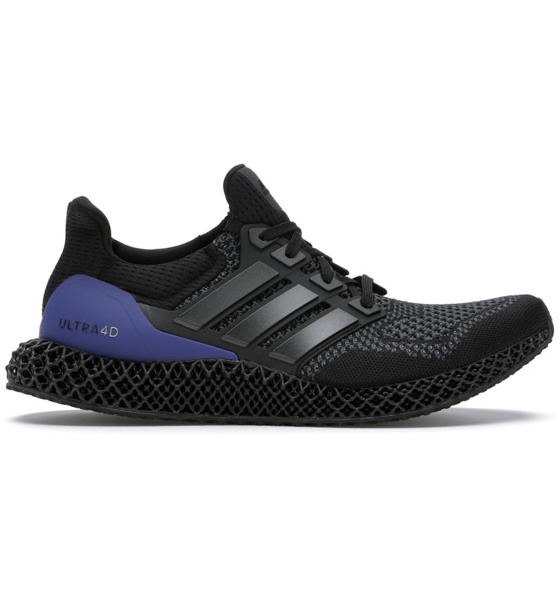 adidas Ultra 4D Black Purple Men's FW7089 US - Main Image