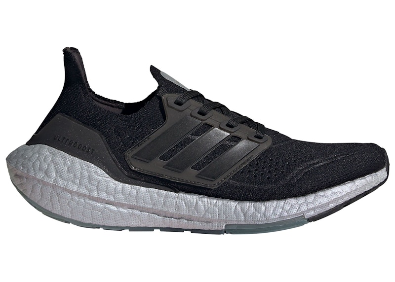 adidas UltraBoost 21 Core Black Blue Oxide (Women's) - FY0405 - US