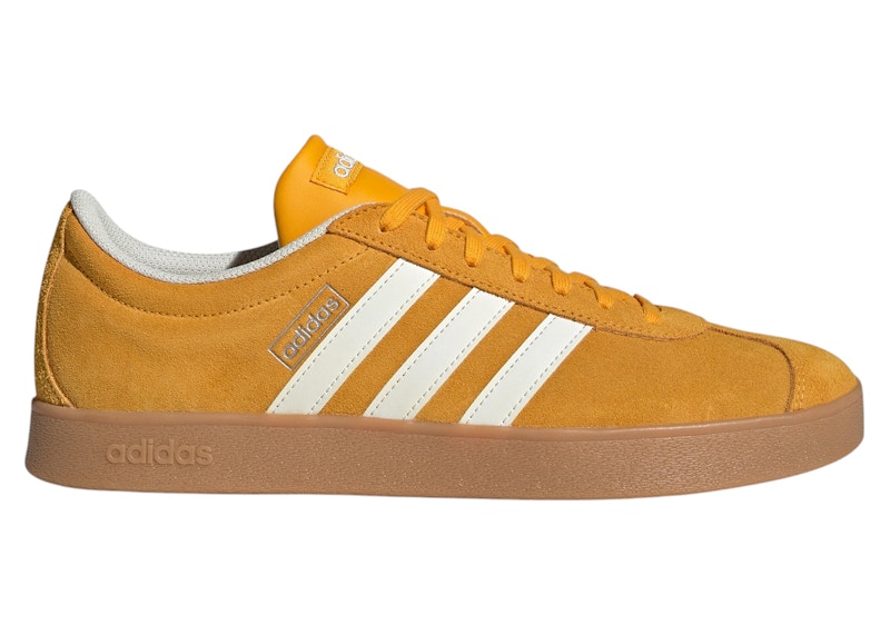 adidas VL Court 2.0 Collegiate Gold Core White Gum - JI0495