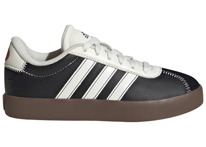 Pre-owned Adidas Originals Vl Court 3.0 Sneakers In Core Black/off White