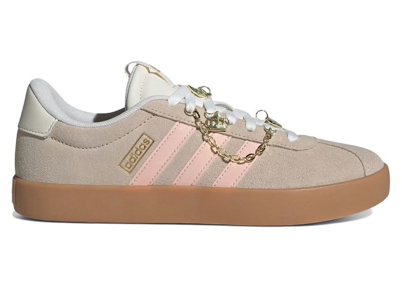 adidas VL Court 3.0 Crystal Linen Blush Pink (Women's) - KI1316 - US