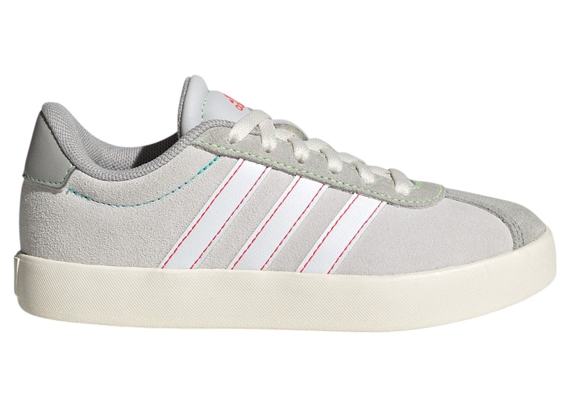 Pre-owned Adidas Originals Vl Court 3.0 Sneakers In Dash Grey/cloud White/lime Burst