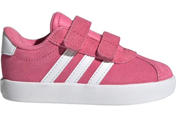 adidas VL Court 3.0 Rosa Fusion Nuvola Bianco Grigio (TD)