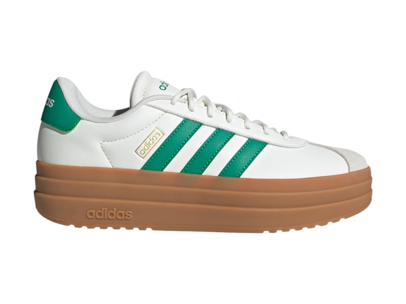 adidas VL Court Bold Core White Court Green Gold Metallic