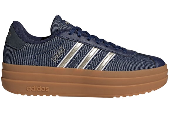 adidas VL Court Bold Dark Blue Cyber Metallic Aurora Ink (Women's)