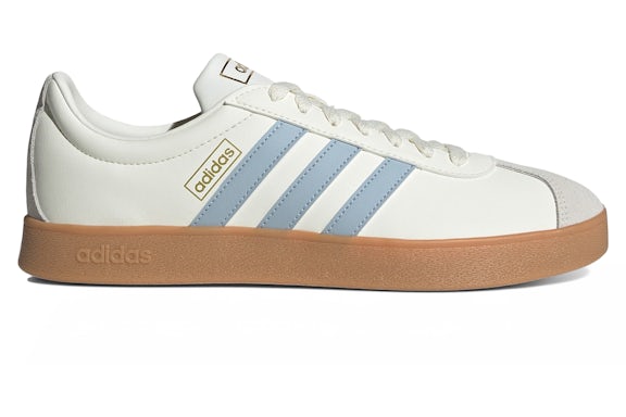adidas VL Court Classic Off White Wonder Blue Gold Metallic