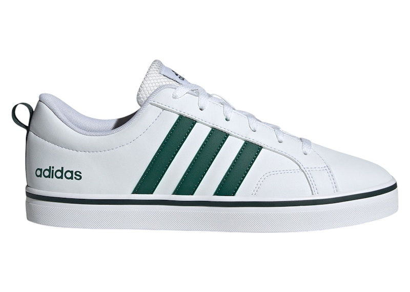 Men's Adidas VS Pace 2.0 Sneakers in Cloud White/Collegiate Green/Shadow Green
