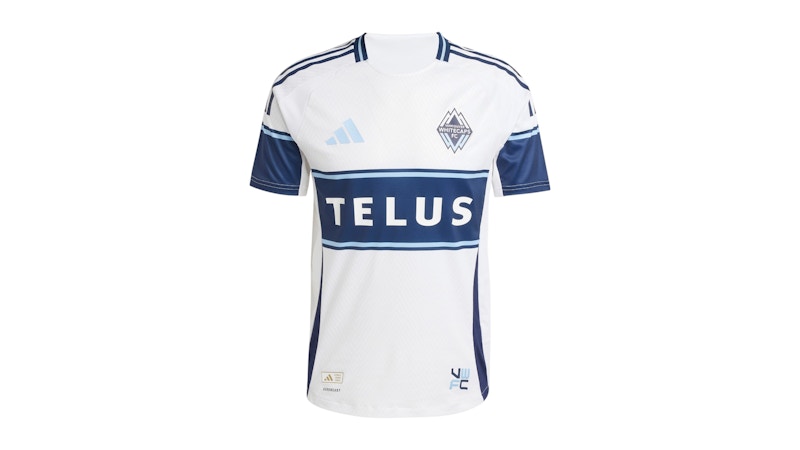 adidas Vancouver Whitecaps FC 25/26 Home Authentic Jersey White