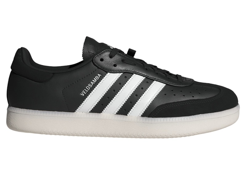 adidas Velosamba Leather Core Black Cloud White - JP7779
