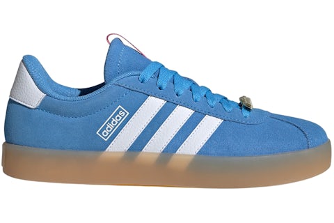 adidas Vl Court Blau Burst Cloud Weiß Rosa Fusion (Damen