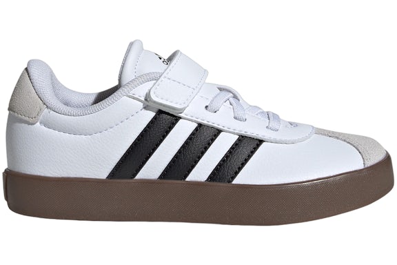 adidas Vl Court 3.0 Cloud Blanco Core Negro Grey (para preescolares)
