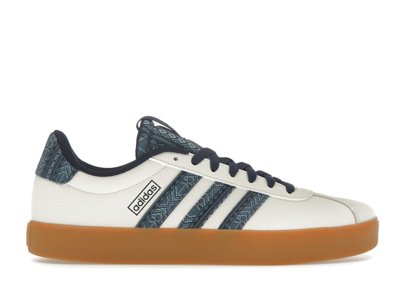 adidas Vl Court 3.0 OFF WHITE Noche Anil Gum de mujer IH4809 US