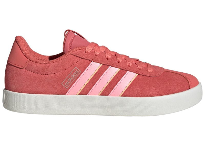 adidas Vl Court 3.0 Preloved Scarlet Pink Spark Almost Yellow Women s IF4477 US