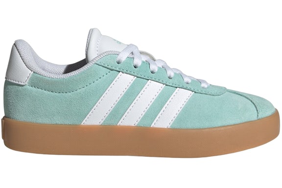 adidas Vl Court 3.0 Semi Flash Aqua Cloud Bianco Gomma (GS)