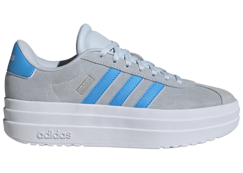 人気【adidas】VL Court Bold 厚底 スニーカー Halo Blue 水色 レディース 【ADIDAS】 アディダス VL COURT BOLD VLコート