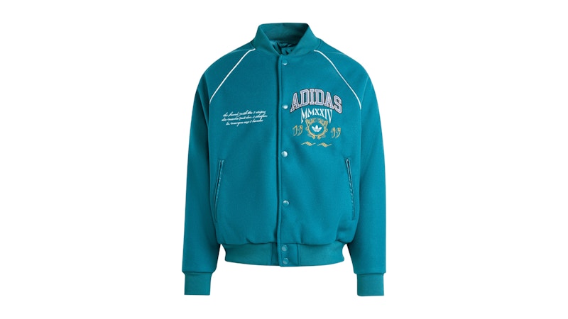 adidas Vrct Jacket Legacy Teal Men's - FW25 - US