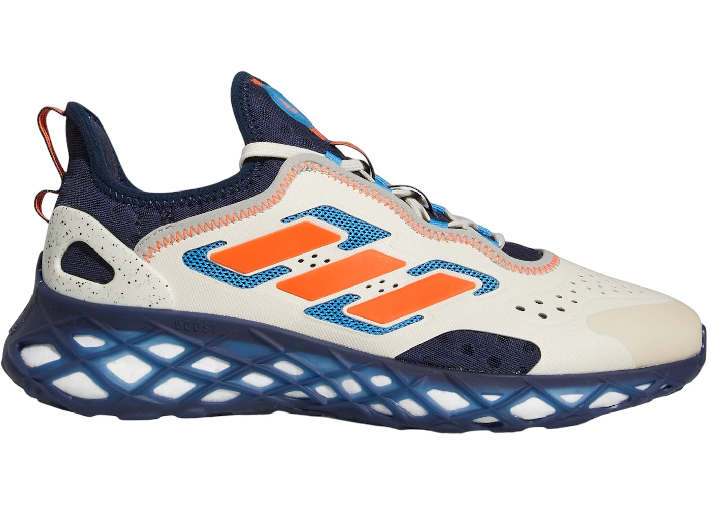adidas Web Boost Chalk White Impact Orange Legend Ink Men's - GZ6447 - US