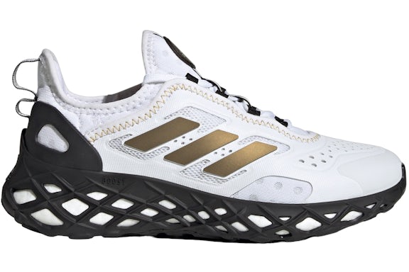 adidas Web Boost Cloud White Gold Metallic Core Black (GS)