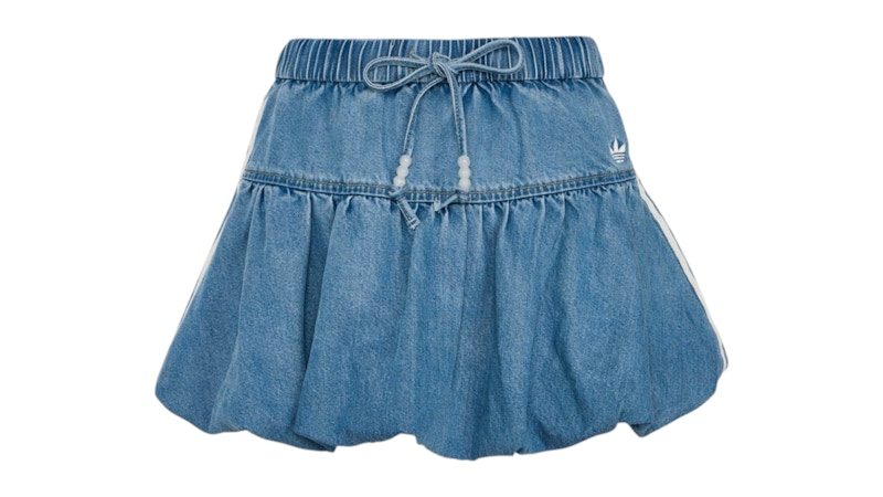 adidas Women New Chinese Bubble Skirt (Asia Sizing) Denim - SS26 - US
