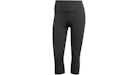 adidas Women's Adicolor 3-Stripes Capri Leggings Black
