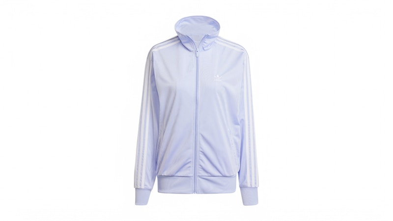 Pre-owned Adidas Originals Women's Adicolor Classics Loose Firebird Track Top In Violet Tone In Purple