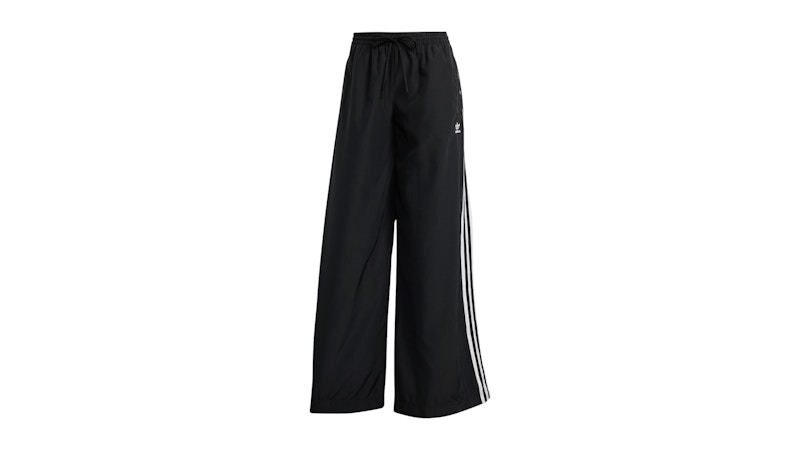 Pre-owned Adidas Originals Women's Adilenium Season 3 Oversized Track Pants In Black