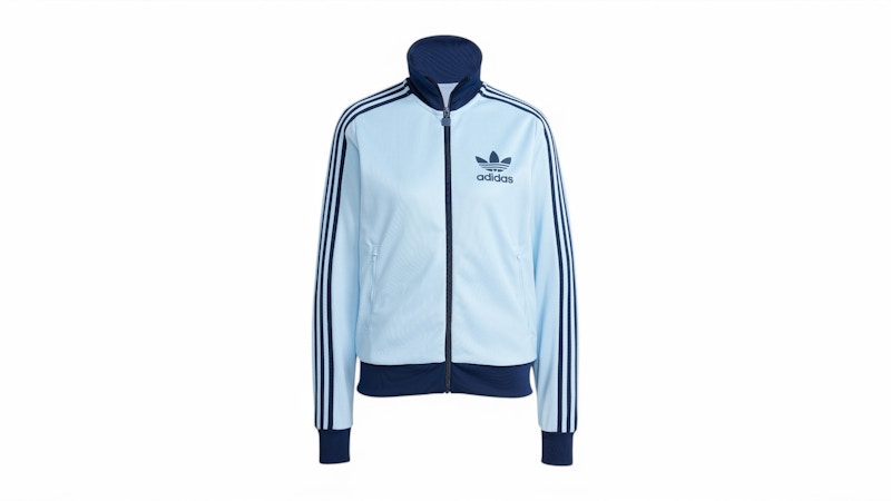 adidas Women's Beckenbauer Track Top Clear Sky - SS25 - US