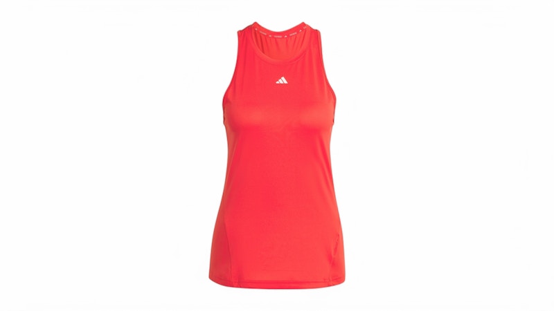 Pre-owned Adidas Originals Women's Designed For Tank Top In Pure Ruby