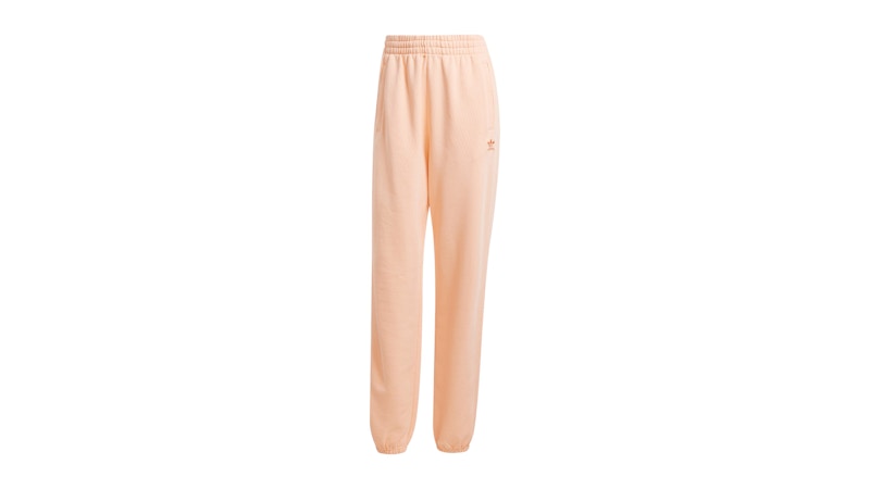 Pre-owned Adidas Originals Women's Essentials French Terry Pant In Glow Pink