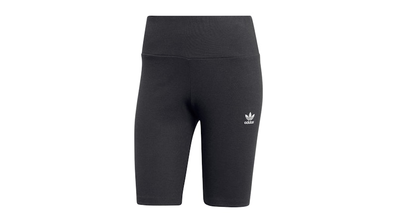 adidas Women's Essentials Rib Short Leggings Black
