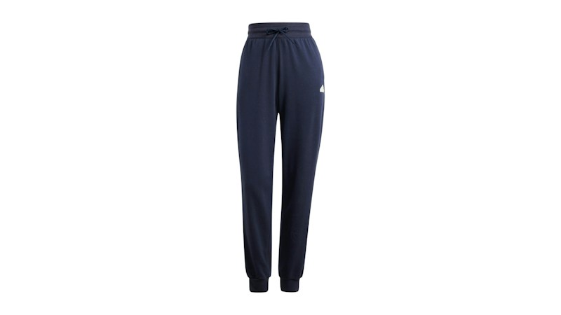 adidas Women's French Terry Print Regular Pant Legend Ink
