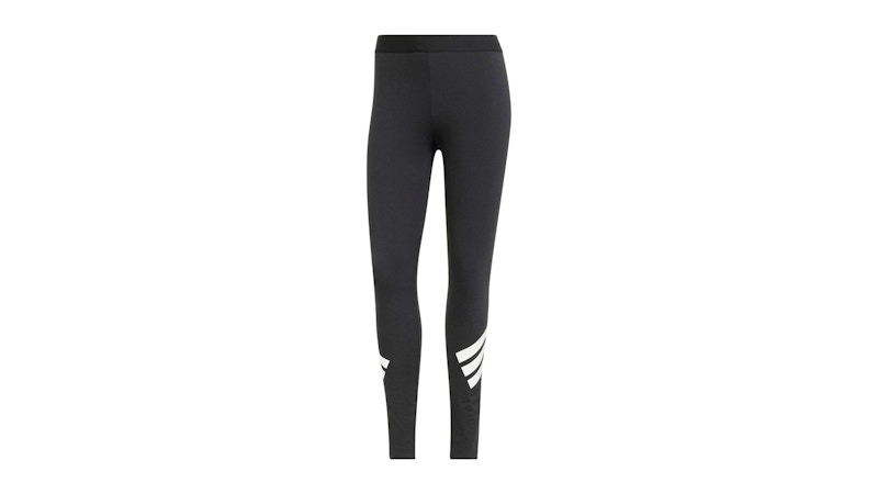 Pre-owned Adidas Originals Women's Future Icons 3stripes Leggings In Black