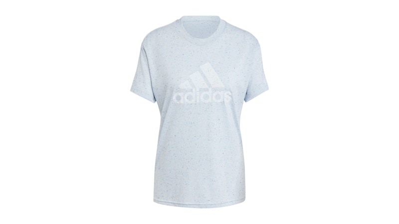 Pre-owned Adidas Originals Women's Future Icons Winners 3.0 T-shirt In Wonder Blue Mel
