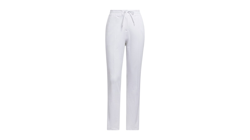 Pre-owned Adidas Originals Women's Goto Knit Pants In White